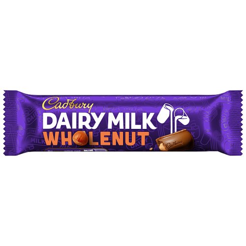 Cadbury Dairy Milk Whole Nut 45g (E) pack shot
