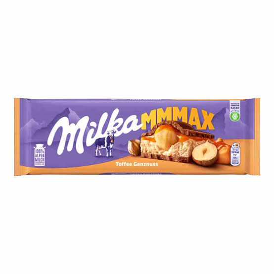 Milka Toffee & Hazelnut 300g pack shot