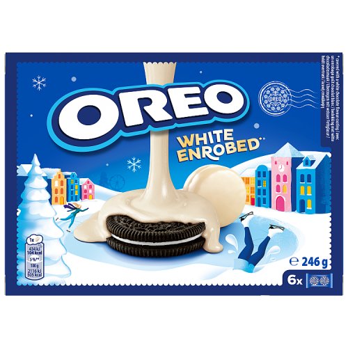 Oreo White Chocolate Covered 246g pack shot