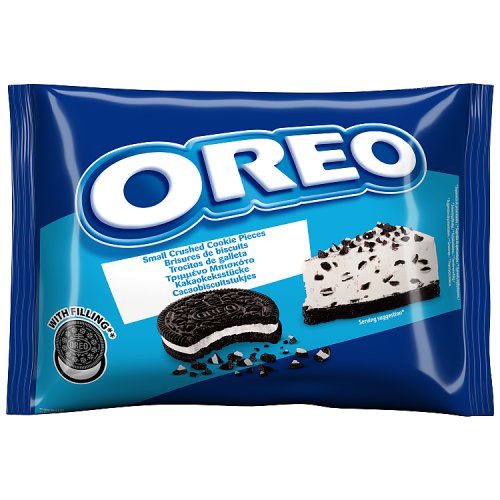 Oreo Small Crushed Cookie Pieces 400g pack shot
