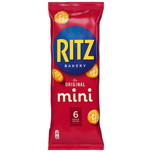 Ritz Mini Original Crackers 6pk 150g pack shot