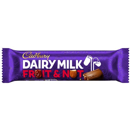 Cadbury Dairy Milk Fruit & Nut Std 45g (E) pack shot