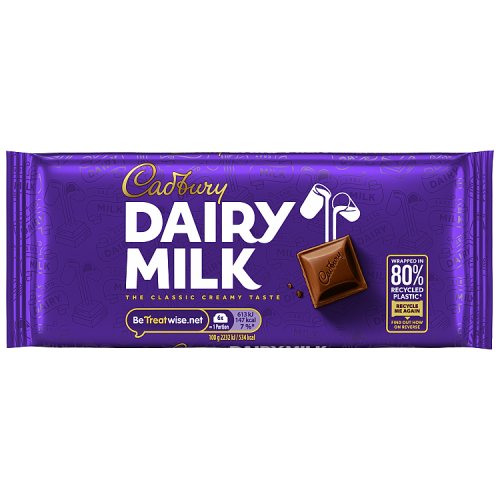 Cadbury Dairy Milk Block 110g pack shot