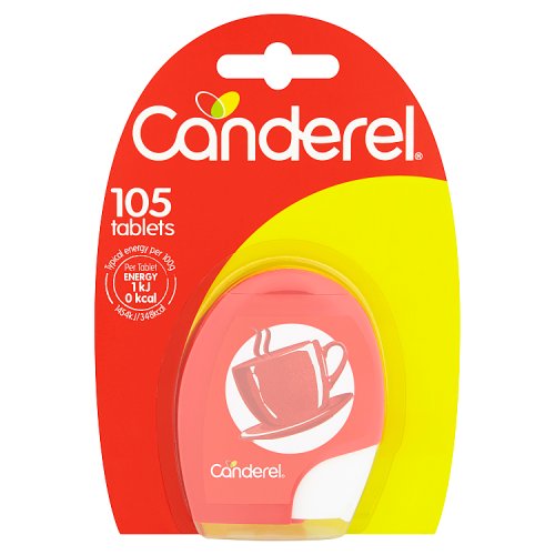 Canderel 105 Tablets 8.93g pack shot