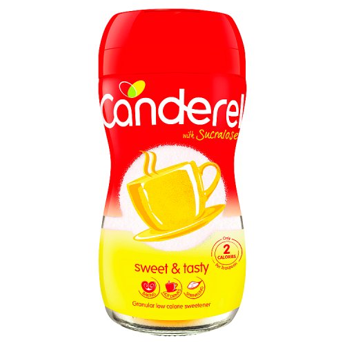 Canderel Yellow Granular Low Calorie 75g pack shot