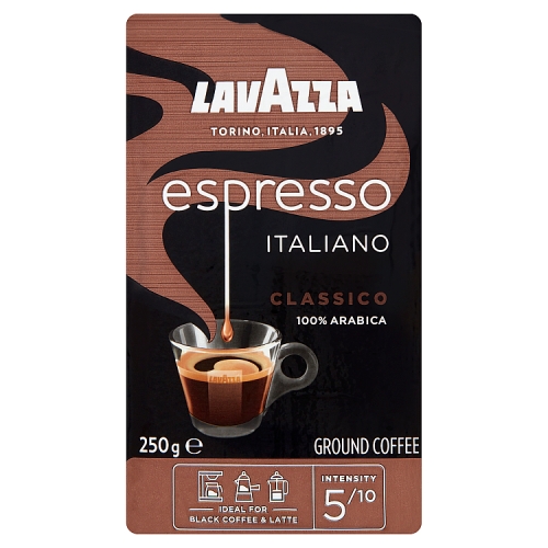 Lavazza Espresso Ground 250g pack shot