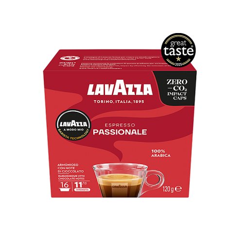 Lavazza Modo Mio Passionale Caps 120g pack shot