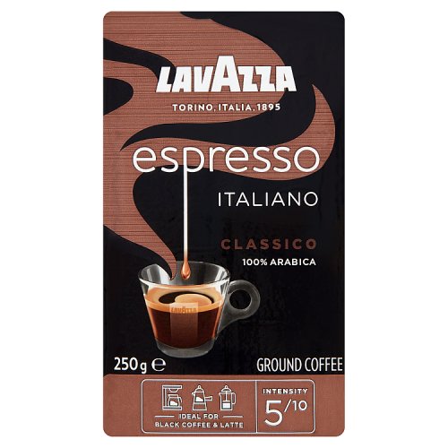 Lavazza Espresso Italiano 250g pack shot