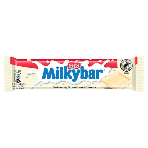Milkybar Medium Bar 25g pack shot