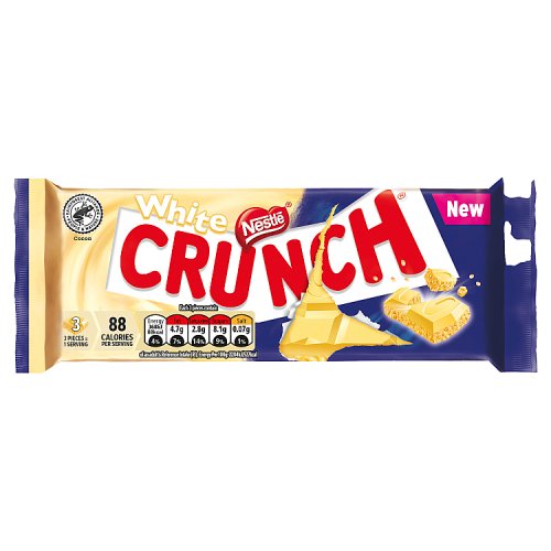 Nestle Crunch White Bar 100g pack shot