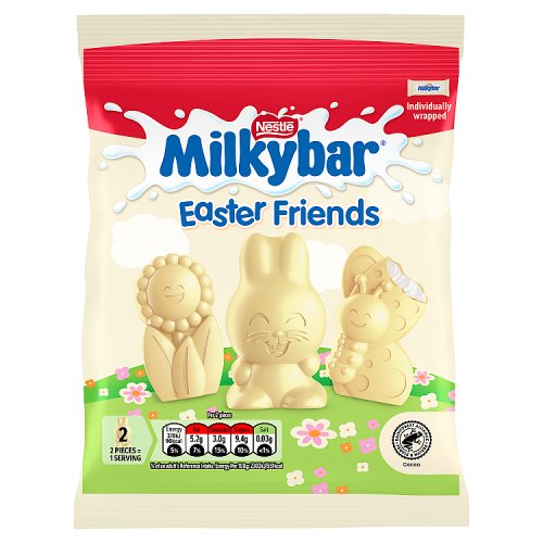Milkybar Easter Friends Pouch 57g pack shot