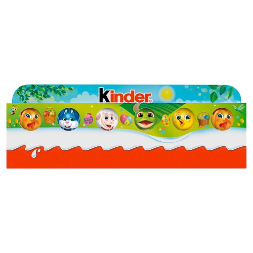 Kinder Easter Mini Chocolate Figures 6pk (6 x 15g) pack shot