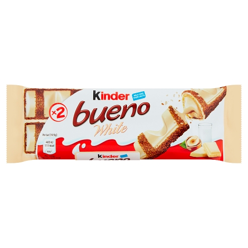 Kinder Bueno White 3pk (3 x 39g) pack shot