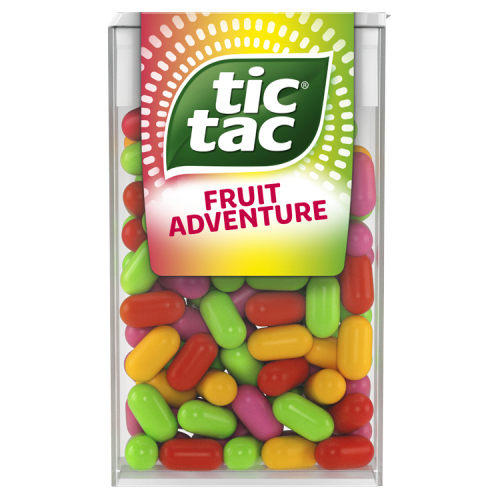 Tic Tac Fruit Adventure T100 48g pack shot