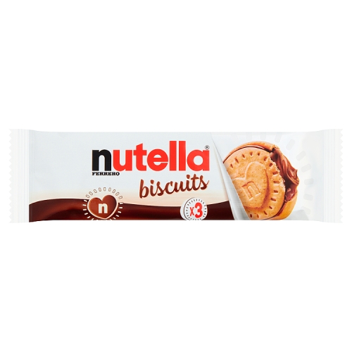 Nutella Biscuits T3 3pk (3 x 41.4g) pack shot
