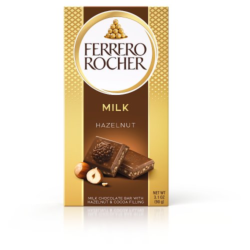 Fererro Rocher Milk Chocolate Tablet 90g pack shot