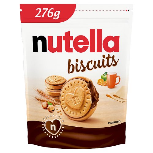 Nutella Biscuits Pouch 276g pack shot