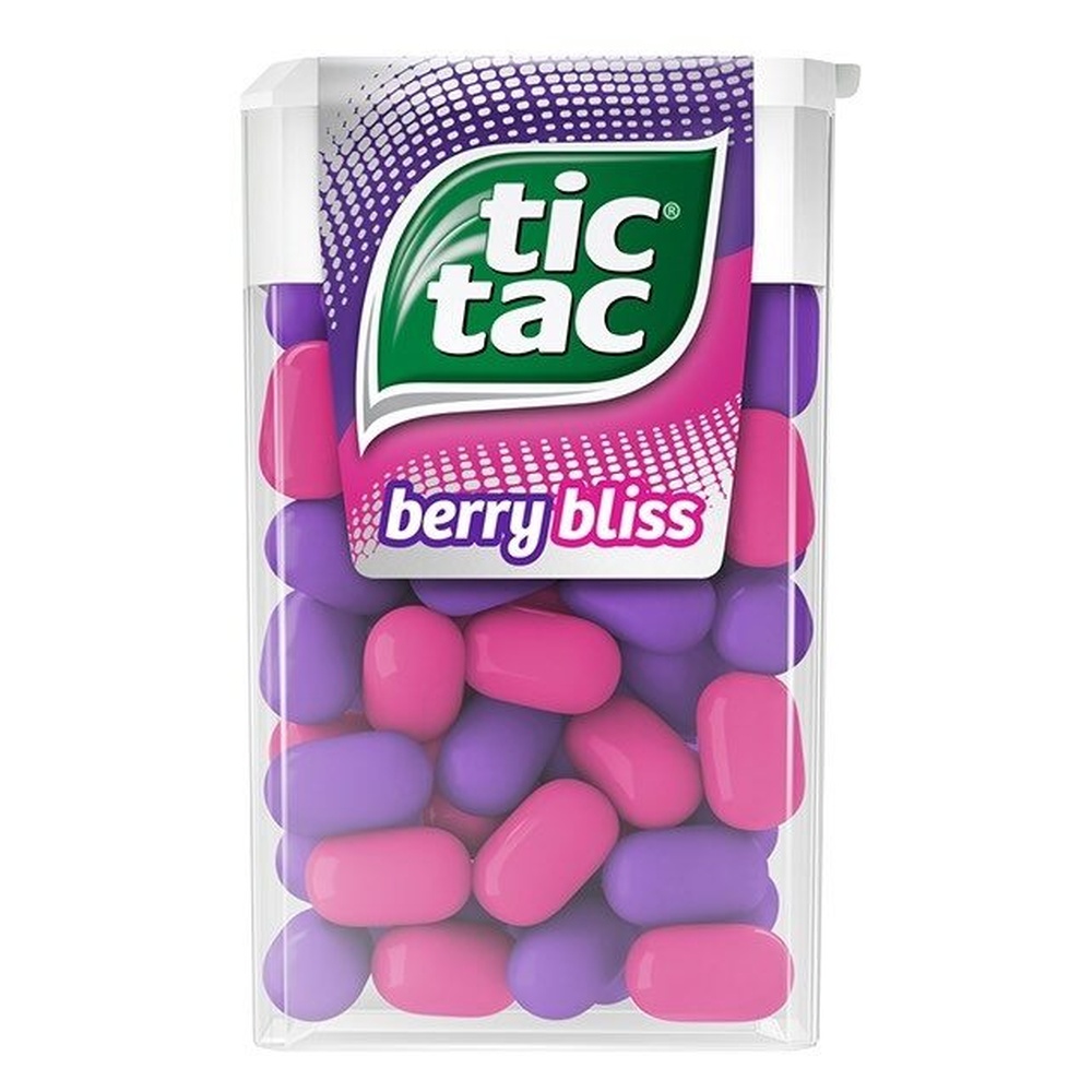 Tic Tac Berry Bliss T100 49g pack shot