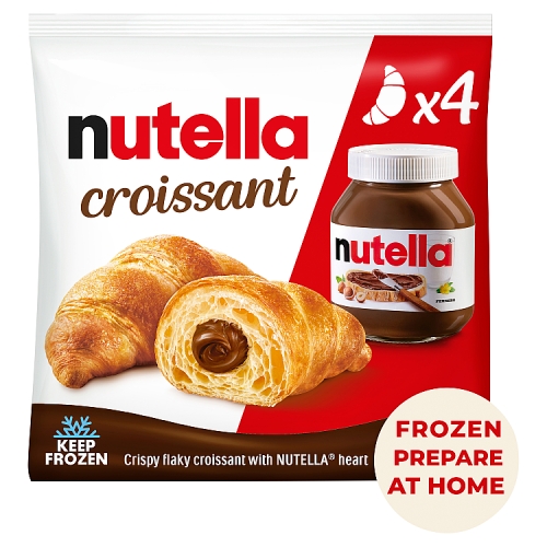 Nutella Croissant 4pk pack shot