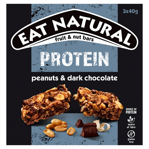 Eat Natural Protein Packed 3pk (3 x 40g) pack shot