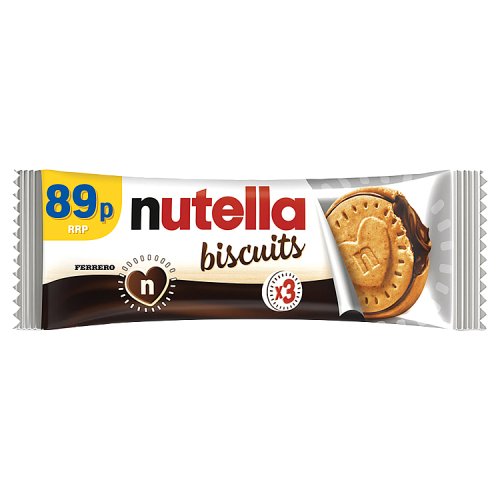 Nutella Biscuits T3 Flowpack PM 89p 41g pack shot