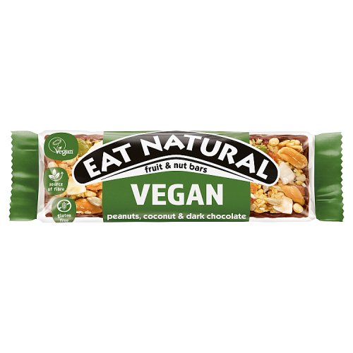 Eat Natural Vegan Peanuts Coconut & Dark Chocolate 40g pack shot