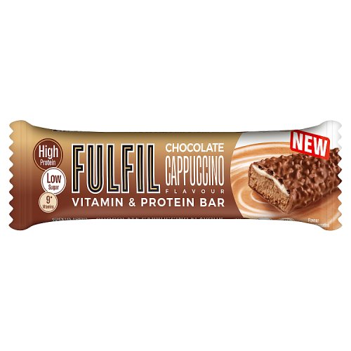 Fulfil Cappucino Bar 55g pack shot