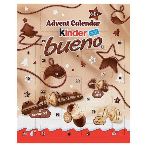 Kinder Bueno Advent Calendar 181g pack shot