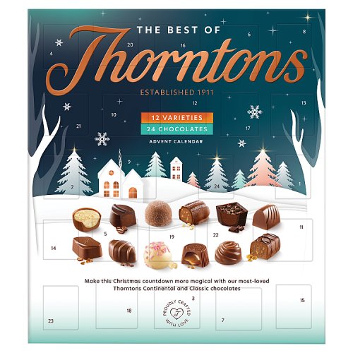 Thorntons Advent Calendar 253g pack shot