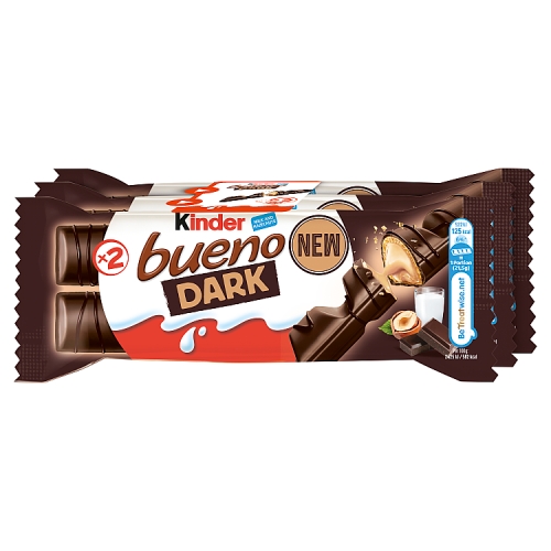Kinder Bueno Dark 3pk (3 x 43g) pack shot