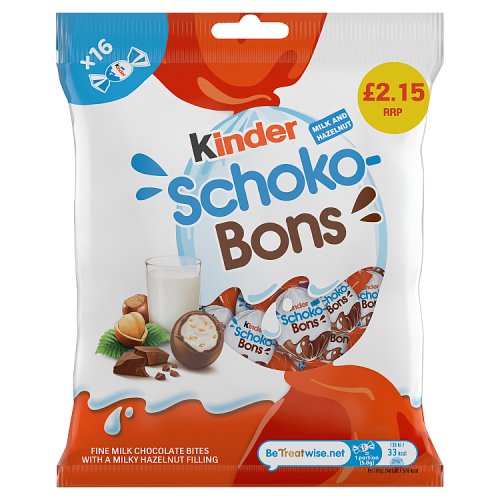 Kinder Schokobons 100g pack shot