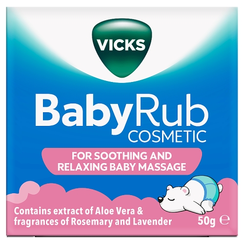 Vicks Babyrub 50g pack shot