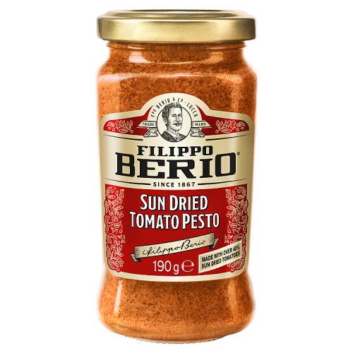 Filippo Berio Pesto Red Sauce 190g pack shot