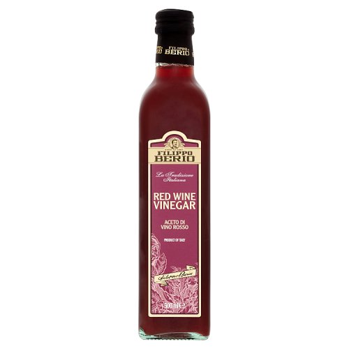 Filippo Berio Red Wine Vinegar 500ml pack shot