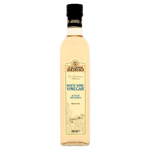 Filippo Berio White Wine Vinegar 500ml pack shot