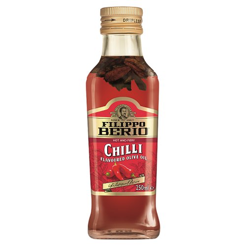 Filippo Berio Olive Oil Flavoured Chilli 250ml pack shot