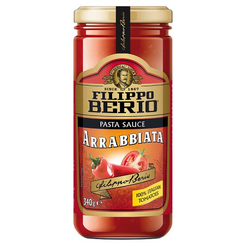Filippo Berio Arrabbiata Pasta Sauce 340g pack shot