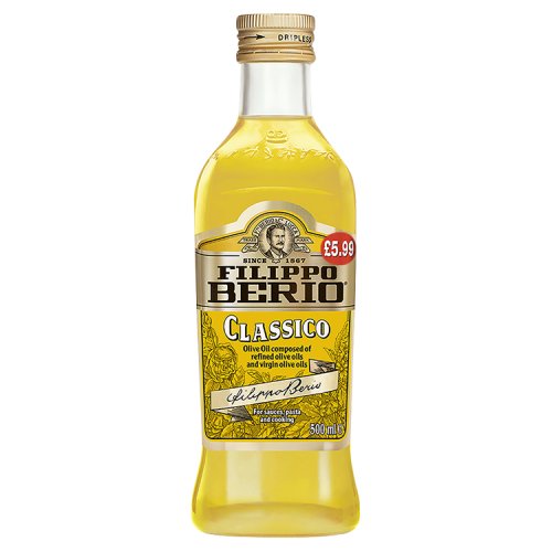 Filippo Berio Classico PM £5.99 500ml pack shot