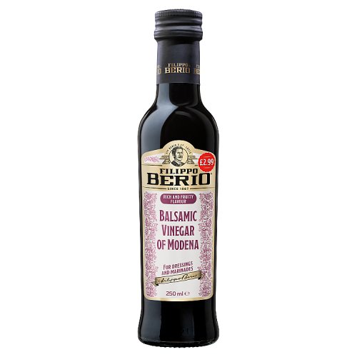 Filippo Berio Vinegar Balsamic PM £2.99 250ml pack shot
