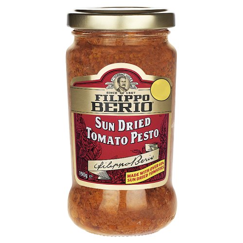 Filippo Berio Sundried Tomato Pesto PM £2.99 190g pack shot