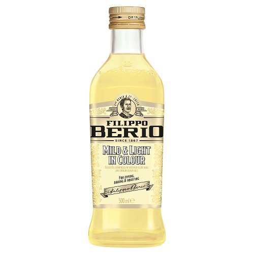 Filippo Berio Olive Oil Mild & Light 500ml pack shot