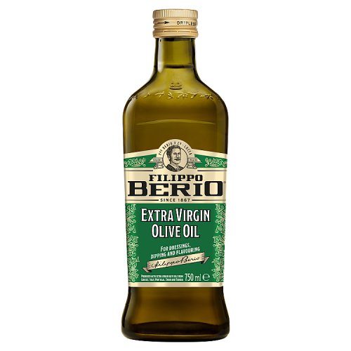 Filippo Berio Extra Virgin Olive Oil 750ml pack shot