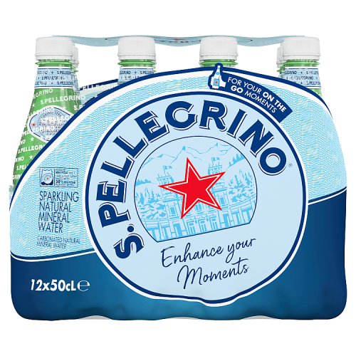 San Pellegrino Sparkling 500ml pack shot