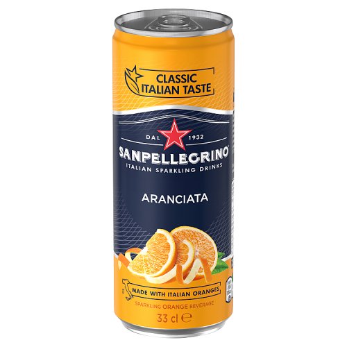 San Pellegrino Orange 4pk (4 x 330ml) pack shot