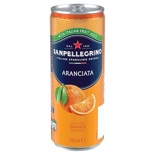 San Pellegrino Orange 330ml pack shot