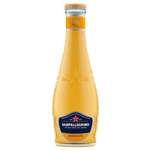 San Pellegrino Mixers Aranciata Glass 6pk (6 x 200ml) pack shot