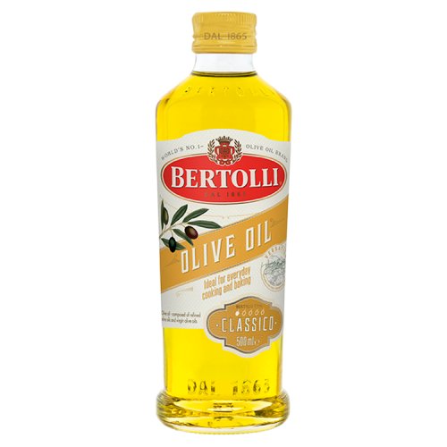Bertolli Classico Olive Oil 500ml pack shot