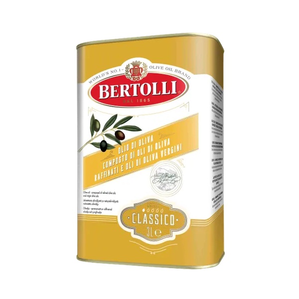 Bertolli Classico Olive Oil 3Ltr pack shot