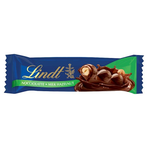 Lindt Nocciolatte Milk Hazelnut Bar 35g pack shot