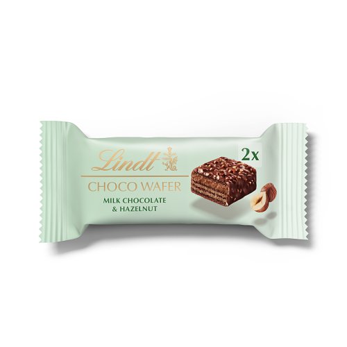 Lindt Choco Wafer Milk Choco & Hazelnut 30g pack shot